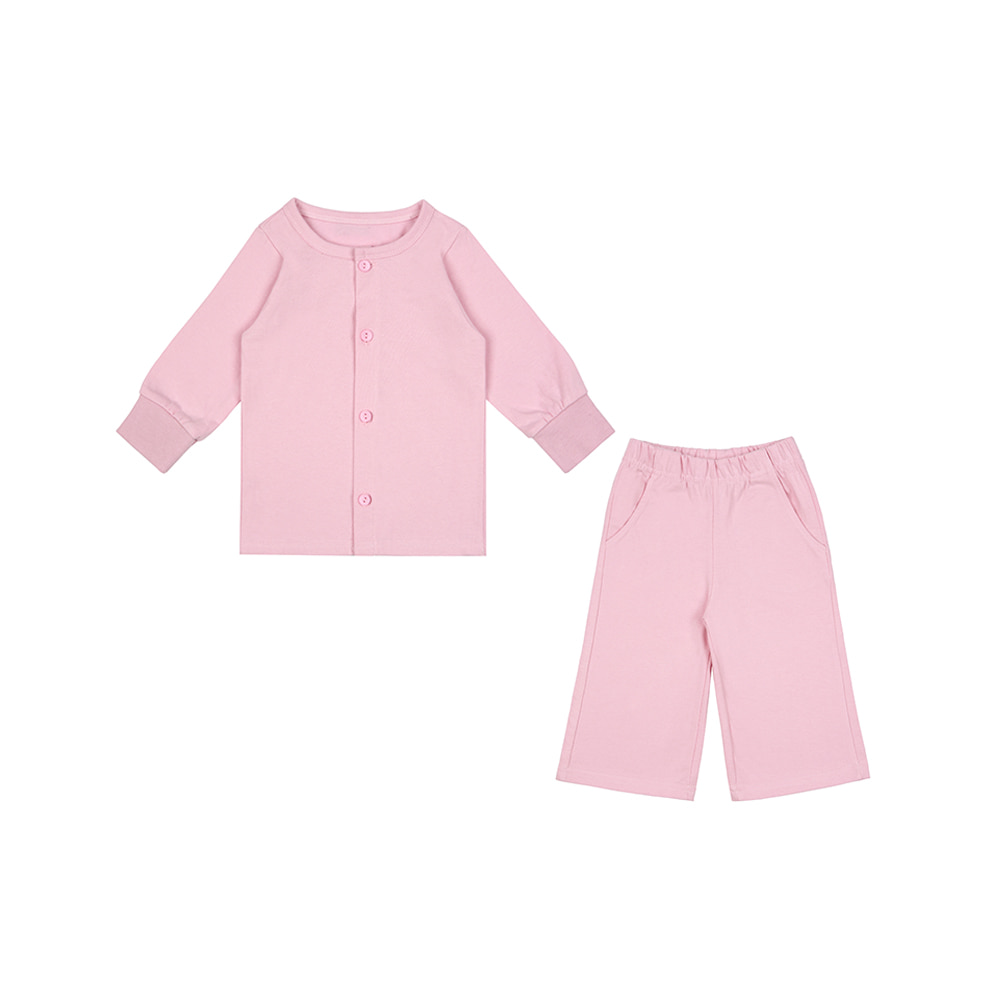 가디건세트 잠옷 : 소프트 핑크