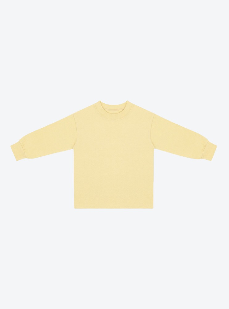옐로우 아이리스 &#039;무지컬렉션&#039; 클래식 긴팔 티셔츠
